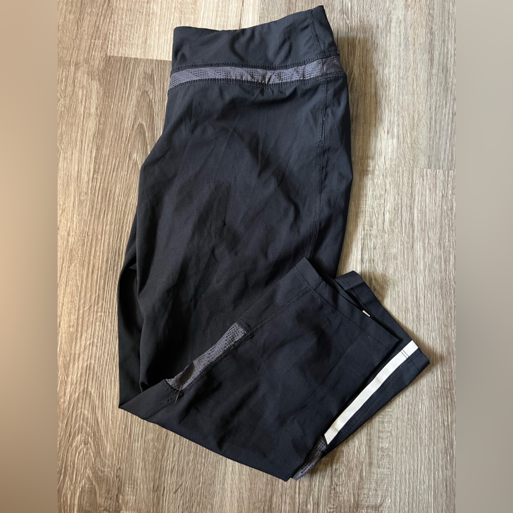 Womens crop running leggings